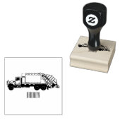 Tampons Encreurs Illustration de camion à ordures (Tamponné)