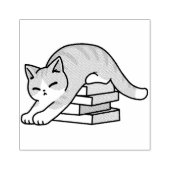 Tampons Encreurs Illustration de chat Lover - Curled Up & Cosy (Impression)