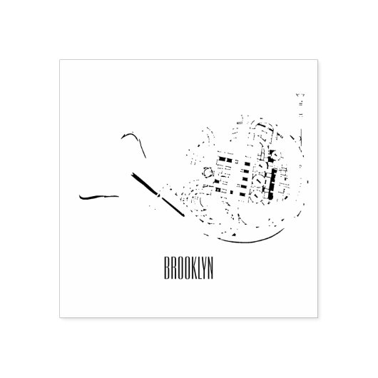 Tampons Encreurs Illustration de corne française (Impression)