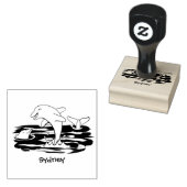 Tampons Encreurs Illustration de dauphins heureux adorables (Tamponné)