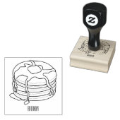 Tampons Encreurs Illustration de dessin animé de Pancake (Tamponné)