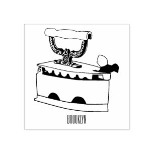 Tampons Encreurs Illustration de dessin en fer de Charbon