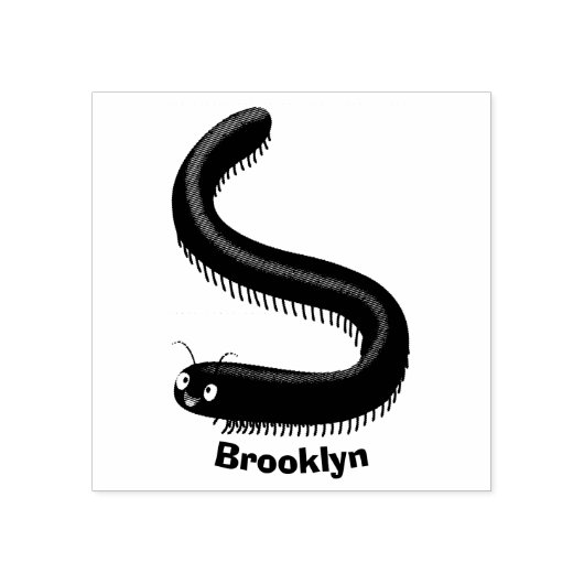 Tampons Encreurs Illustration de dessin mignon millipede (Impression)