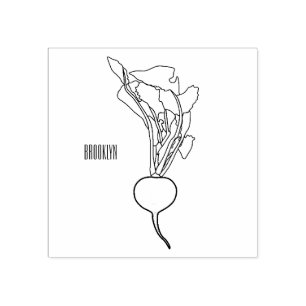 Tampons Encreurs Illustration de dessin Radish