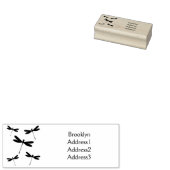 Tampons Encreurs Illustration de dragonfly (Tamponné)