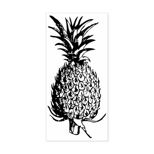Tampons Encreurs Illustration de fruits d'art en ligne - Ananas (Impression)