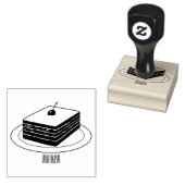 Tampons Encreurs Illustration de gâteau arc-en-ciel (Tamponné)