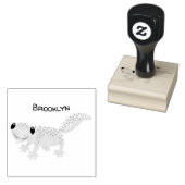 Tampons Encreurs Illustration de gecko tan tan mignon (Tamponné)