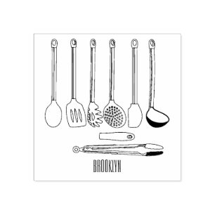 Tampons Encreurs Illustration de l'ustensile de cuisine