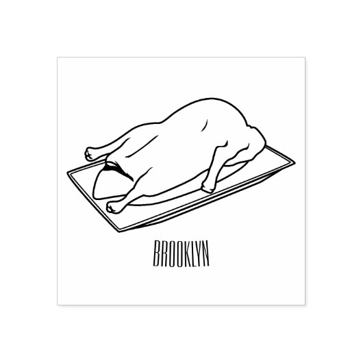 Tampons Encreurs Illustration de Peking duck (Impression)