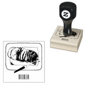 Tampons Encreurs Illustration de poitrine de dinde rôtie (Tamponné)