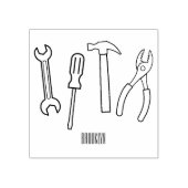 Tampons Encreurs Illustration des outils de menuiserie (Impression)