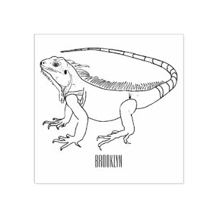 Tampons Encreurs Illustration d'Iguana