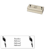 Tampons Encreurs Illustration d'oiseau de quetzal resplendissant (Tamponné)