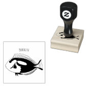 Tampons Encreurs Illustration du poisson de la cuve bleue (Tamponné)