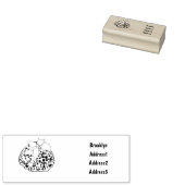 Tampons Encreurs Illustration du pudding de Noël (Tamponné)