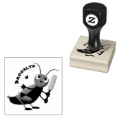 Tampons Encreurs Illustration d'un insecte du cricket vert mou (Tamponné)