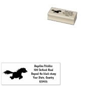 Tampons Encreurs Illustration d'un poney de Shetland mignon (Tamponné)