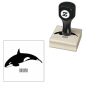 Tampons Encreurs Illustration d'une baleine tueuse (Tamponné)