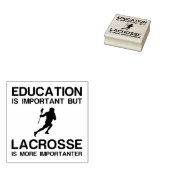 TAMPONS ENCREURS IMPORTATEUR DE LACROSSE D'IMPORTANCE POUR L'EDUCAT (Tamponné)