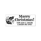 Tampons Encreurs Imprimer votre propre message cadeau de Noël (Impression)