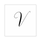 Tampons Encreurs Initiale de monogramme personnalisé (Impression)