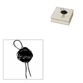 Tampons Encreurs Initiales Mariages Renaissance rouge (Tamponné)