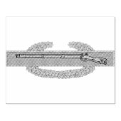 Tampons Encreurs Insigne de l'Infanteur de combat CIB Armée Vétéran (Impression)