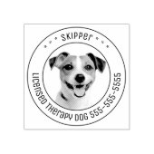 Tampons Encreurs Jack Russell Terrier Chien Animal de compagnie pho (Impression)