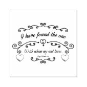 Tampons Encreurs J'Ai Trouvé Un Timbre En Caoutchouc (Impression)