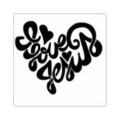 Tampons Encreurs J'aime Jésus (Impression)