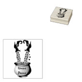 Tampons Encreurs Jambes de sorcière en pot (Tamponné)