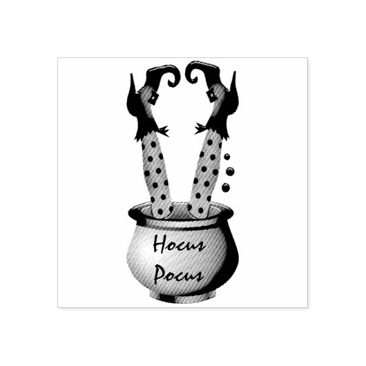 Tampons Encreurs Jambes de sorcière en pot (Impression)