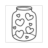 Tampons Encreurs Jar des Coeurs (Impression)