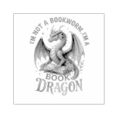 Tampons Encreurs Je ne suis pas un ver de livre... (Impression)