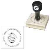 Tampons Encreurs Jésus en Manger Star de Noël Religieux (Tamponné)