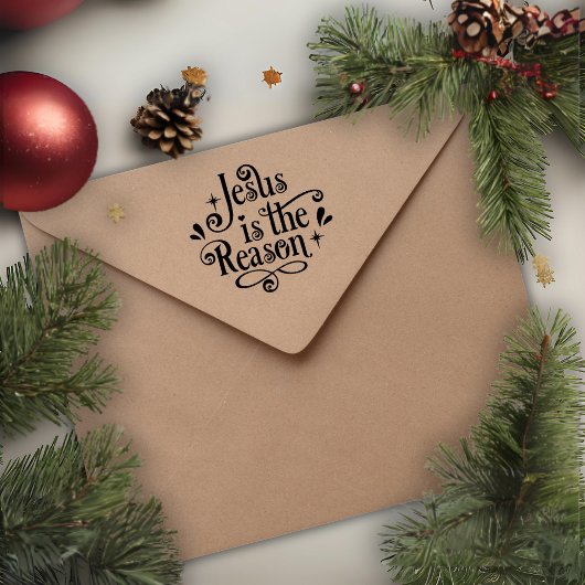 Tampons Encreurs Jésus Est La Raison De Noël Chrétien