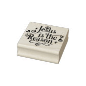 Tampons Encreurs Jésus Est La Raison De Noël Chrétien (Tampon)