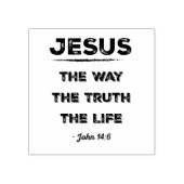 Tampons Encreurs Jésus : Le Chemin, la Vérité, la Vie (Impression)