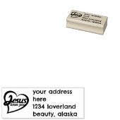 Tampons Encreurs Jésus t'aime (Tamponné)