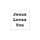 Tampons Encreurs Jésus t'aime (Impression)