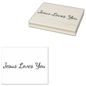 Tampons Encreurs Jésus Vous Aime Artisanat Scrapbook Bible Timbre (Tamponné)