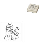 Tampons Encreurs Jeune dragon chinois (Tamponné)