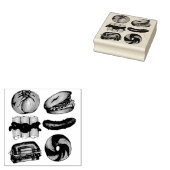 Tampons Encreurs Jewish Deli Foods Bagel Lox Knish Blintz Pickle (Tamponné)