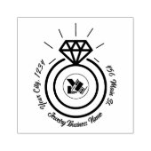 Tampons Encreurs Joaillerie Cute Marque Professionnel Logo Nom de l (Impression)