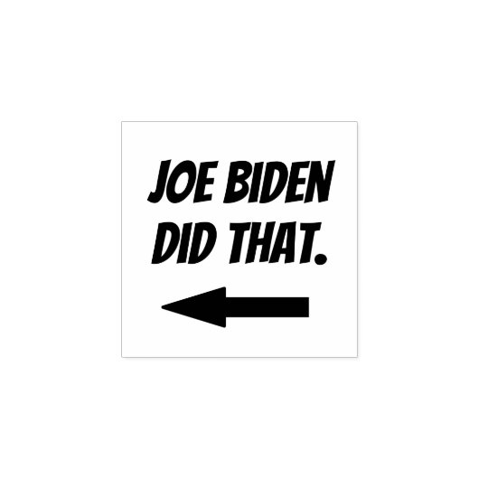 Tampons Encreurs Joe Biden A Fait Ce Timbre En Caoutchouc (Impression)