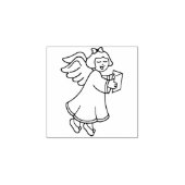 Tampons Encreurs Joli ange de Noël (Impression)