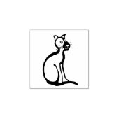 Tampons Encreurs Joli chat assis (Impression)