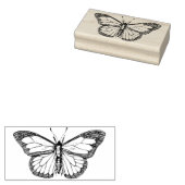 Tampons Encreurs Joli monarque papillon en caoutchouc (Tamponné)