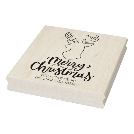 Tampons Encreurs Joli Noël à Deer (Tampon)
